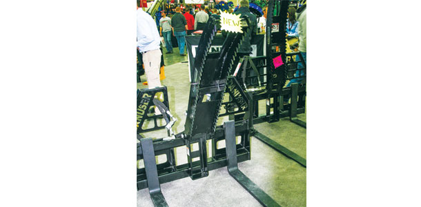 Danuser Pallet fork with grapple option 