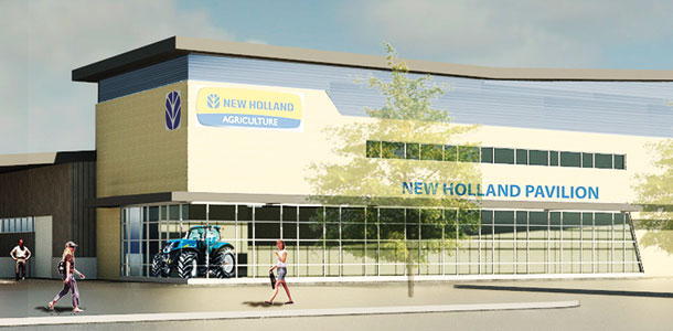 The new 290,000-square-foot pavilions will replace the current barn facilities