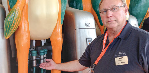 GEA Farm Technologies’ representative