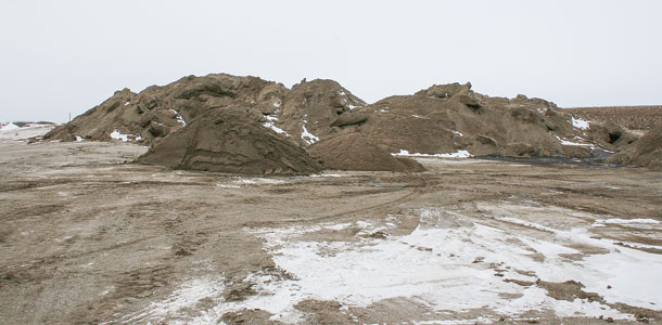 Sand piles