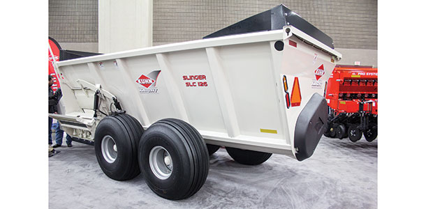 Kuhn manure spreader