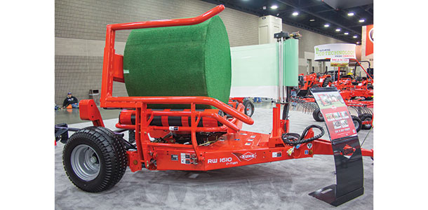 Kuhn bale wrapper