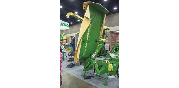 Krone disc mower