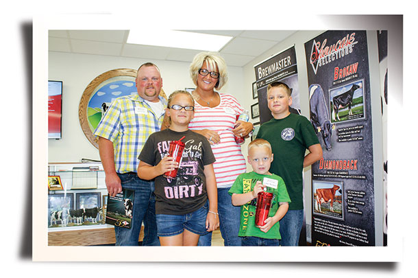 David and Heather Burton family