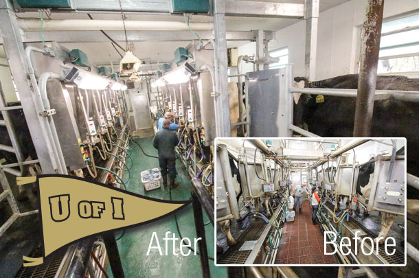 dairy parlor upgrades