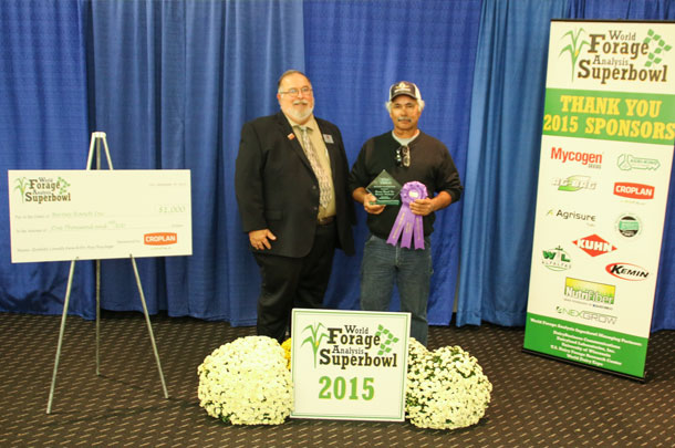 World Forage Analysis Superbowl Quality Counts Hay/Haylage winners
