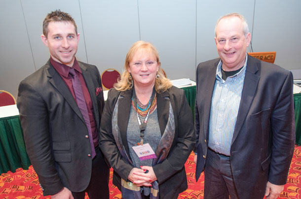 Cody Heller Cindy Leitner and Lloyd Holteman