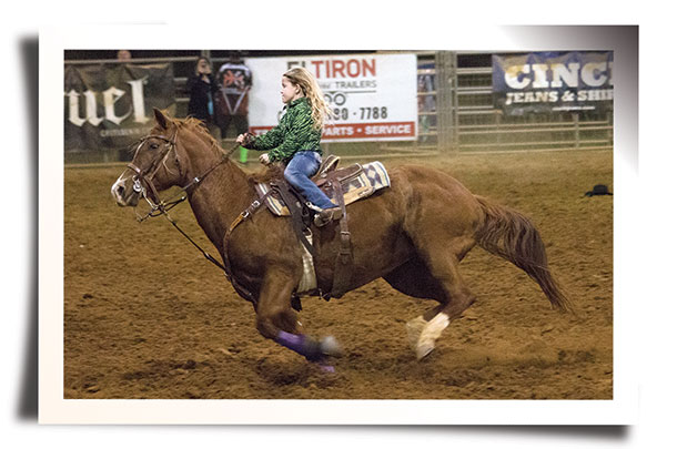 Dinner and a rodeo were provided