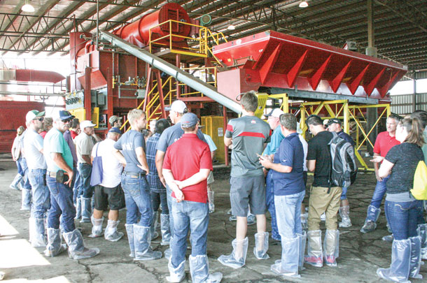 Manure drying system