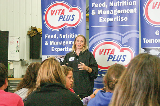 Whitney Deist Rowley gives motivational speech
