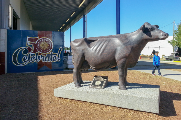 cow statue