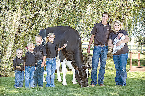 Greg Andersen with his family