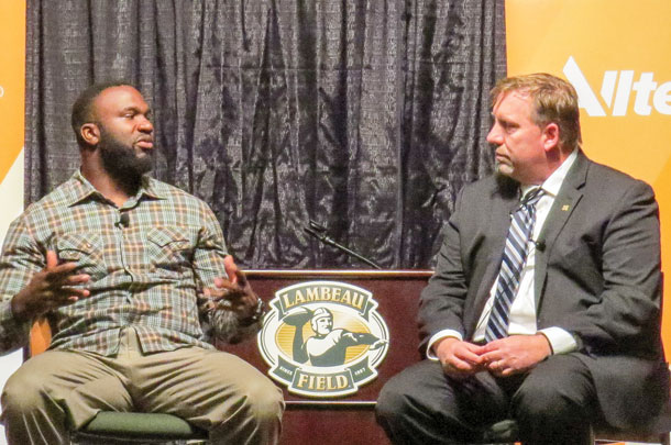 Former Green Bay Packer Nick collins talked about building a plan to achieve success