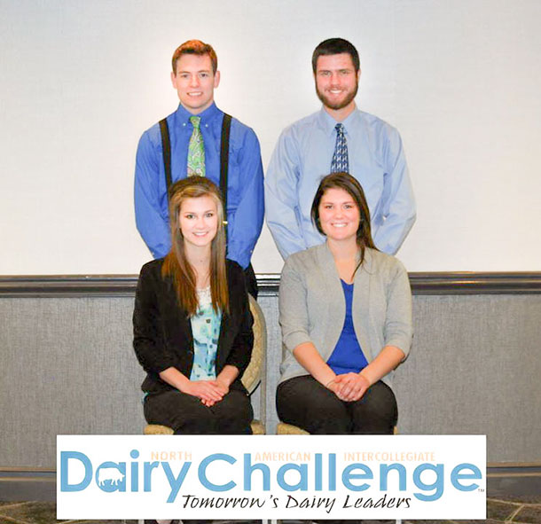 Dairy Challenge team portrait