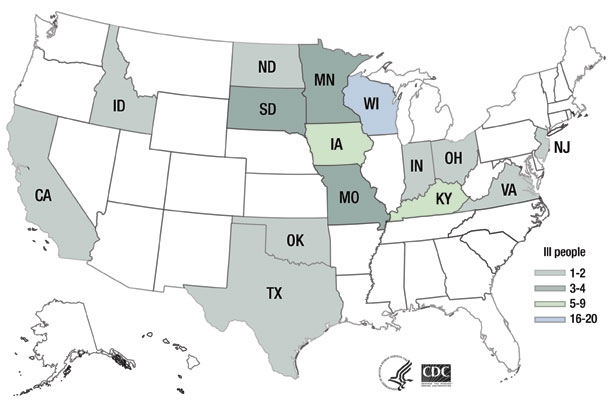 Salmonella map