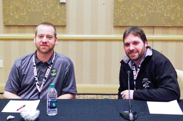 Brian Houin (left) and Wes Obert (right)
