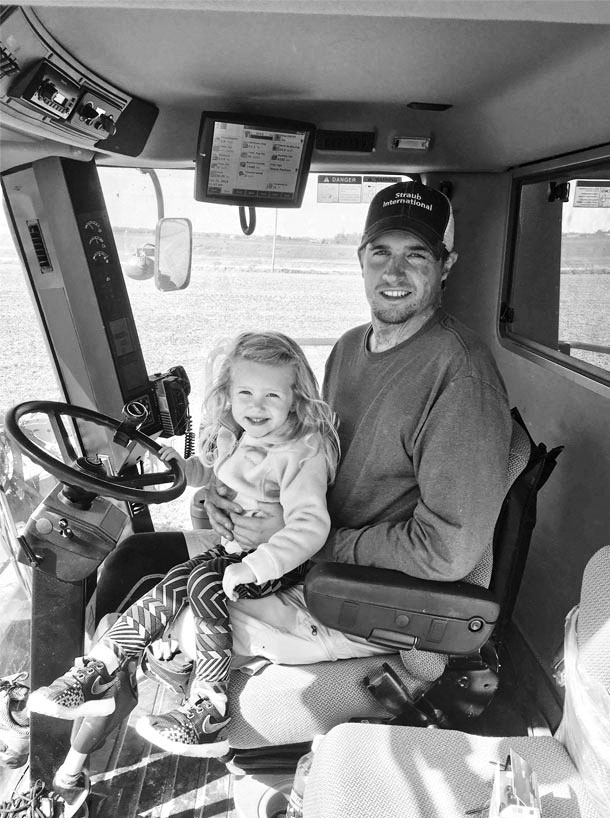 Zach Short and his daughter