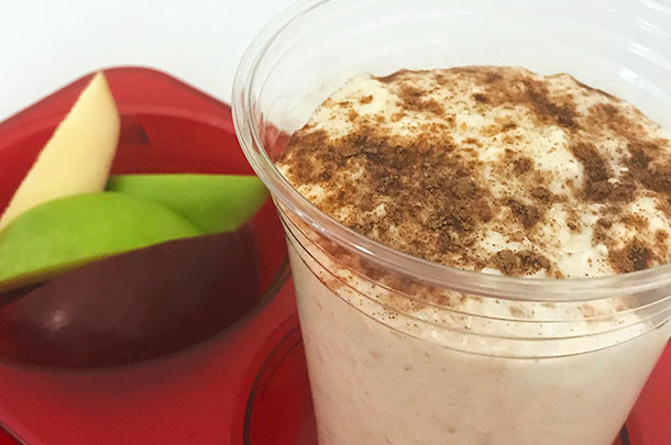 Apple pie overnight oats