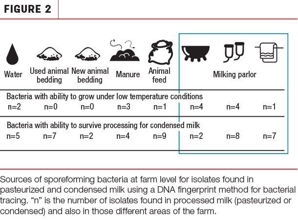 cources of sporeforming bacteria