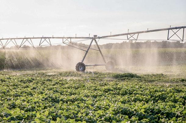 low-pressure irrigation system