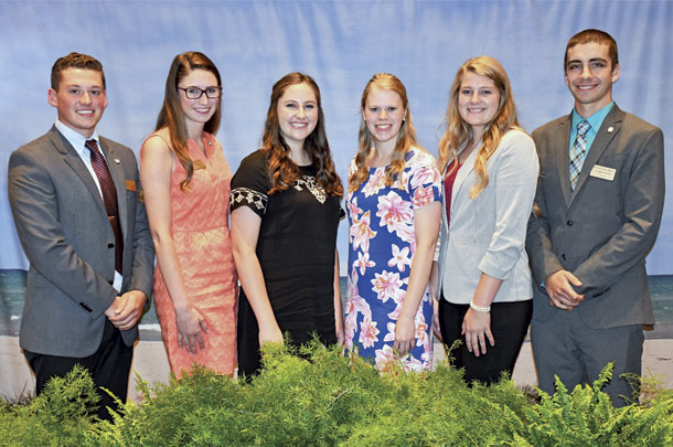 Holstein National distingushed Junior Member finalists