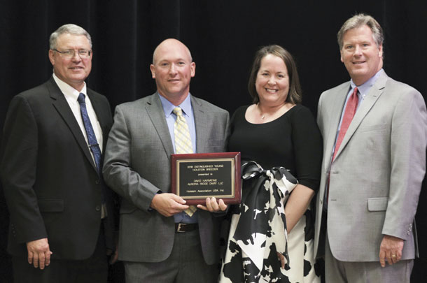 Holstein 2018 Distinguished Young Holstein Breeder Award to David and Leigh-Ann Harvaltine