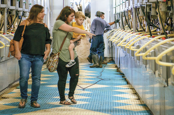 Touring the Kelsay Dairy