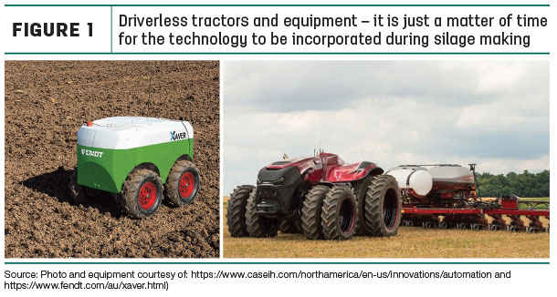 Driverless tractors and equipment