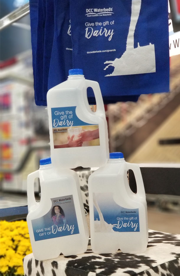 Advanced Comfort Technology milk giveaway