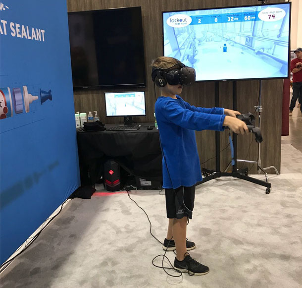 WDE virtual reality game
