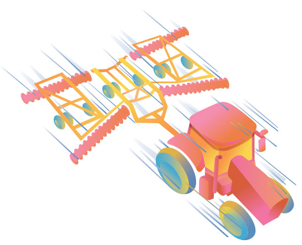 High-speed tillage