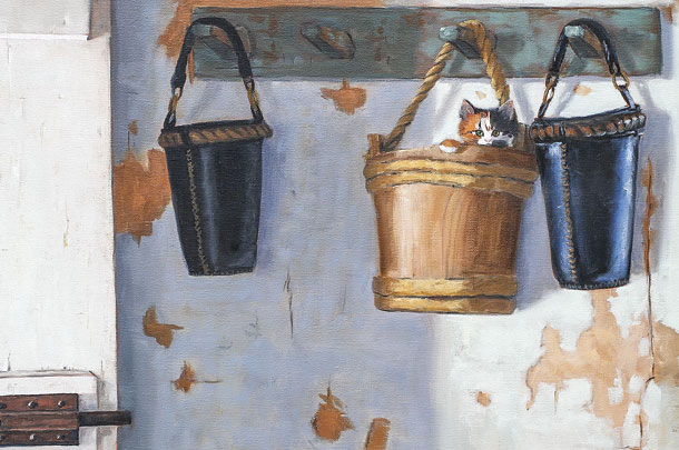 Jan Stommes' artwork decorates the pages of the book series