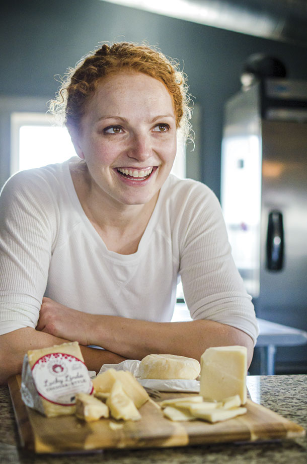Redhead Creamery cheesmaker Alise Sjostrom