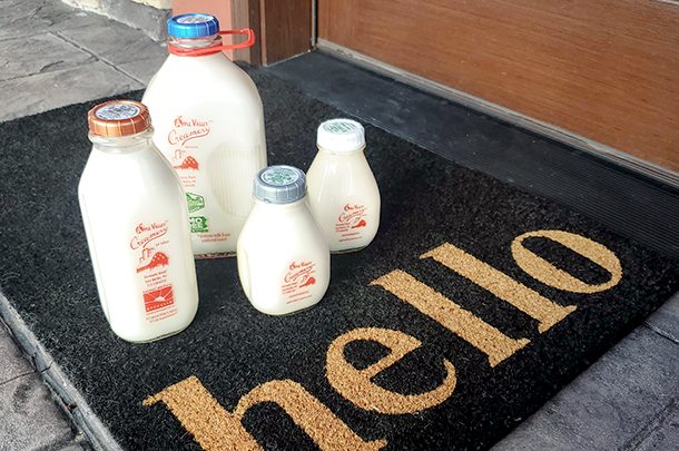 Boutique milk: The return of the milkman