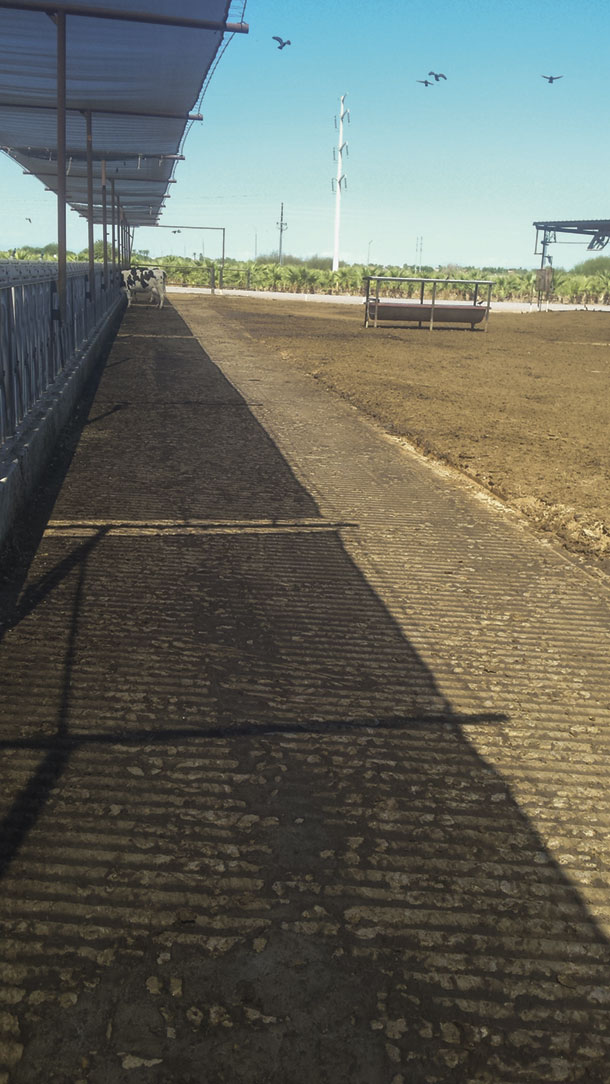 Stanchion slab