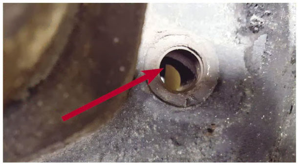 is a close-up of the right pulley 