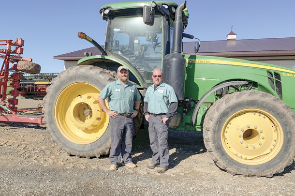 Nate Richard (left) and Chris Rang
