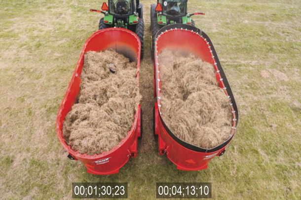Cut versus uncut bales