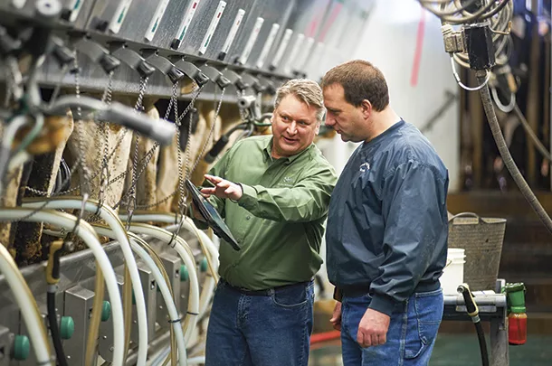 Milking equipment dealer