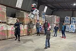 Pinata at the Christmas Party