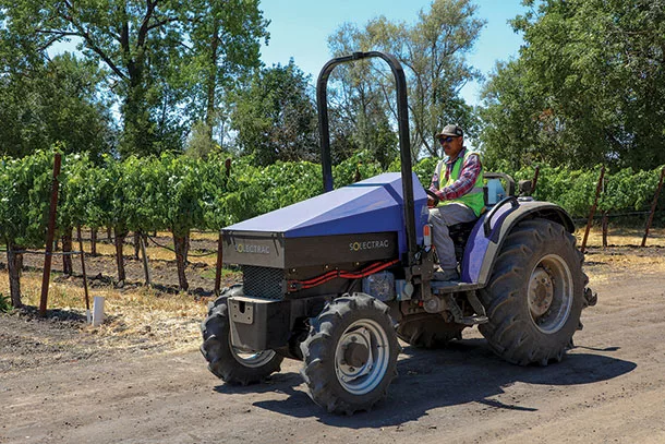 Electric tractor