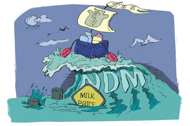 Milk at high tide