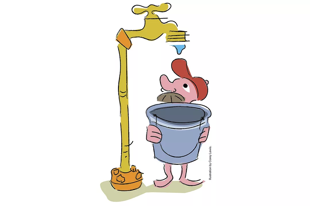 Looking for water