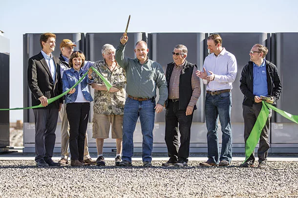 Shehadey family unveil the new fuel cell project
