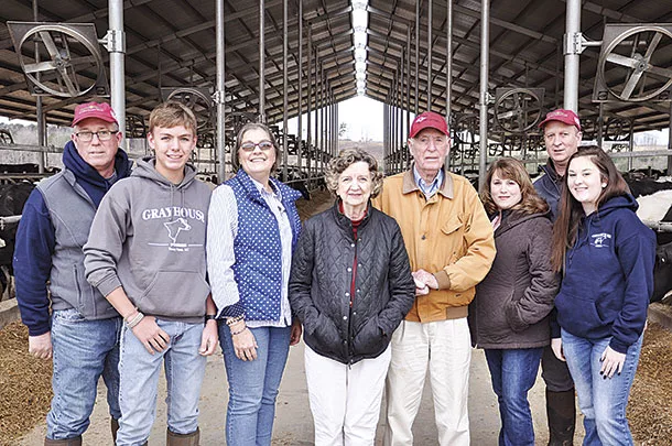 1122pd Three generation at Grayhouse Farms