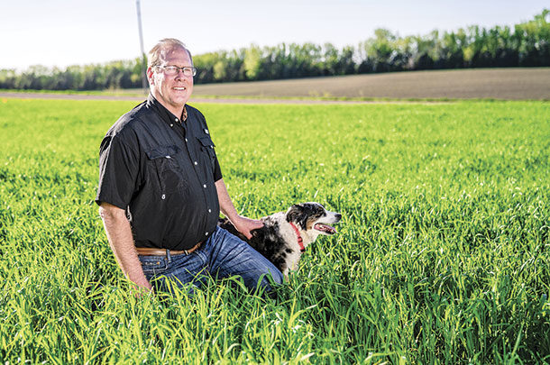 Cover crops are a focal point
