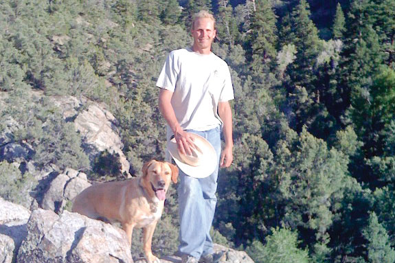 enjoy his favorite outdoor location