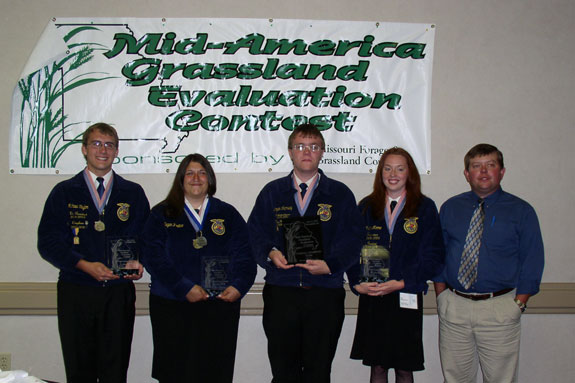 Grassland FFA winners