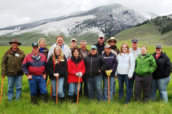 Participants in the grazing academy