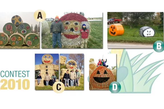 2010 Hay Bale Decorating Contest